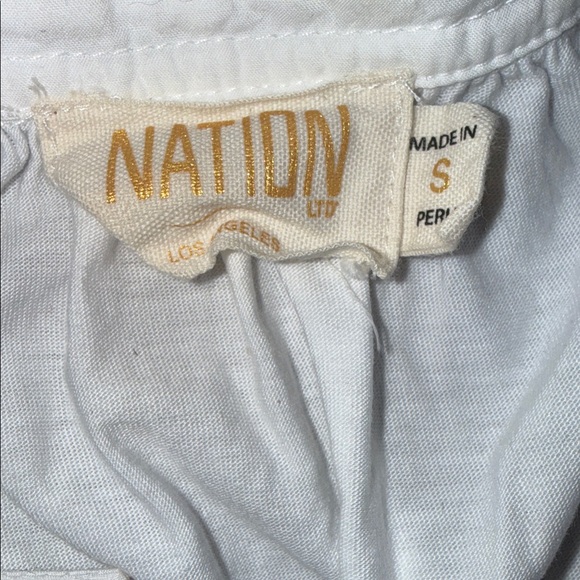 NATION LTD BRYLEE PEASANT TOP🌸 - Picture 11 of 11